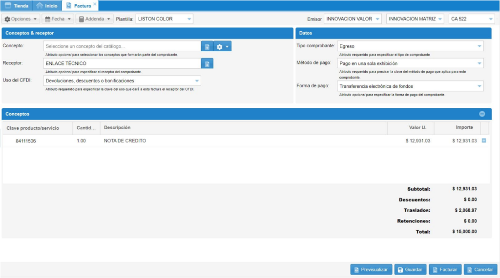 Facture App