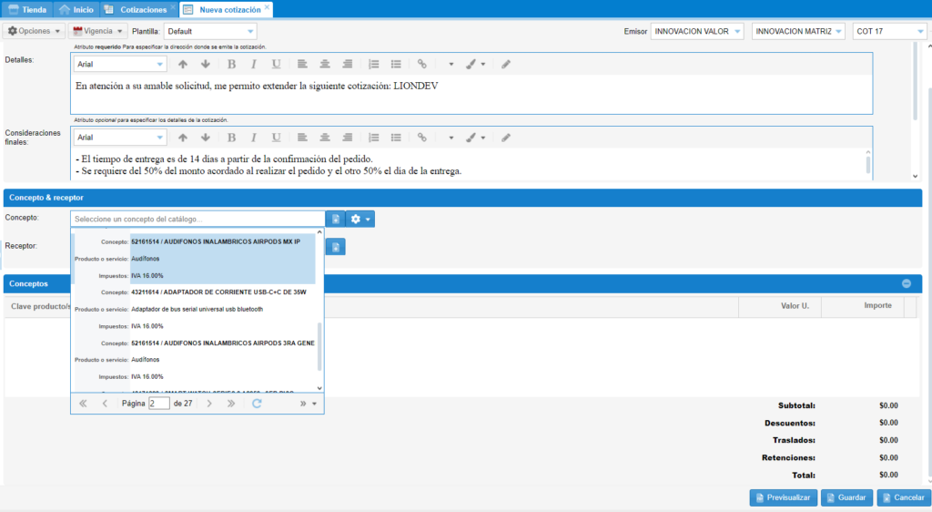 Facture App