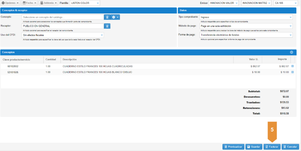 Facture App